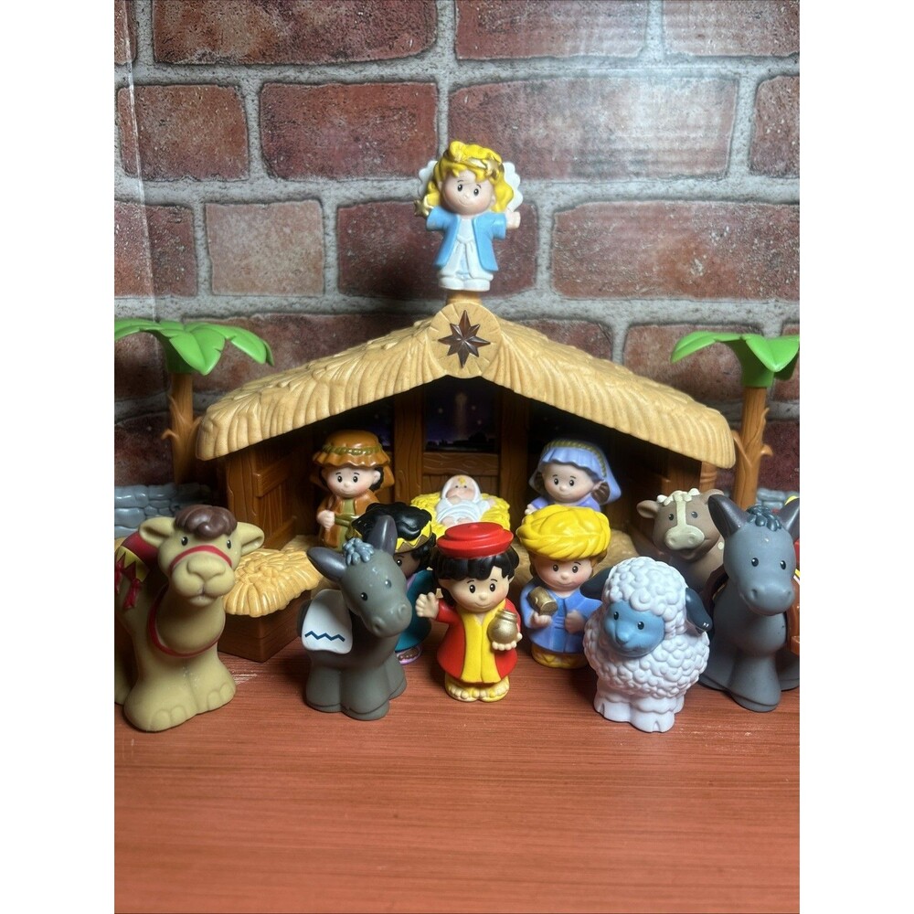 Fisher Price Little People A Christmas Story - Star Lights Up & Plays Music